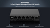 5-Port Gigabit Smart Cloud Managed Non-PoE Switch, Automatic Loop Prevention Ensures Service Continuity