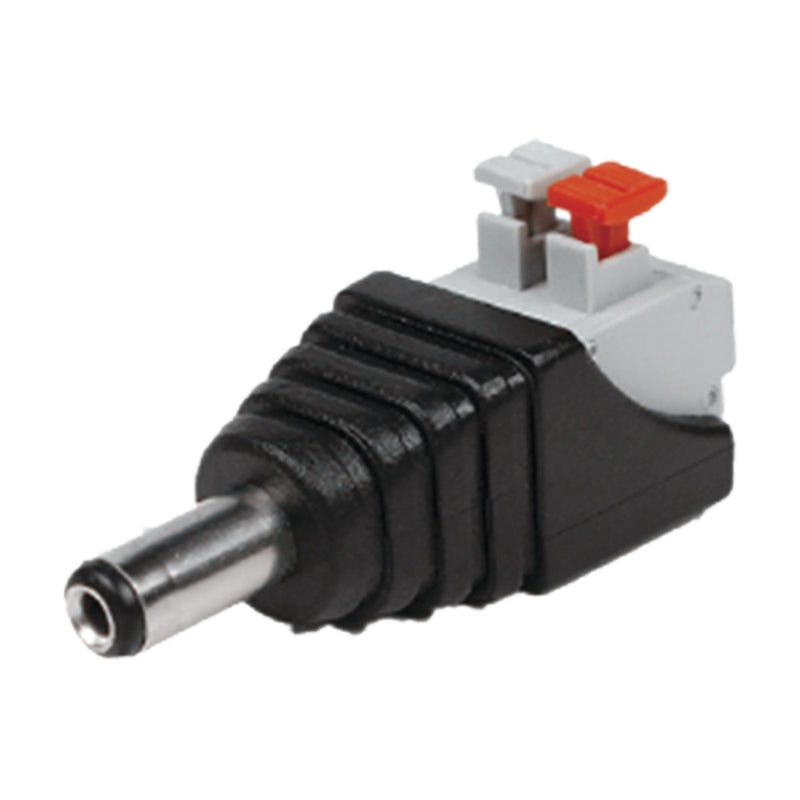 Adapter Type Jack of 0.13" (3.5 mm) Male Polarized with Terminals Push and Drop