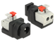 Adapter type Jack of 0.13" (3.5 mm) Female Polarized with Terminals Push and Drop