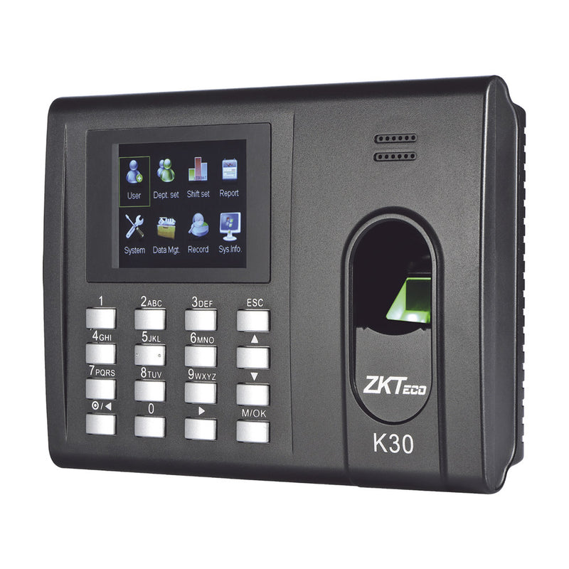 Fingerprint Reader and proximity card reader / TCP-IP Time Attendance and Basic options for Access Control / Relay Output for Electric Lock