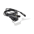 Microphone with Headphone 2 wire black Color.