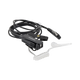 Microphone with Headphone 2 wire black Color.