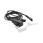 Microphone with Headphone 2 wire black Color.