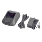 Fast Charger with AC Adapter, Compatible with Batteries KNB55L, KNB57L, KNB40L, KNB68LC