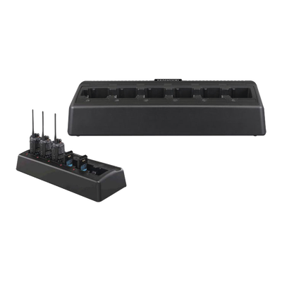 6-Unit Multi-Charger for KNB-32N/ KNB-33L/ KNB-41NC/ KNB-43L/ KNB-47L/ KNB-48L/ KNB-50NC/ KNB-54N/ KNB-72LC