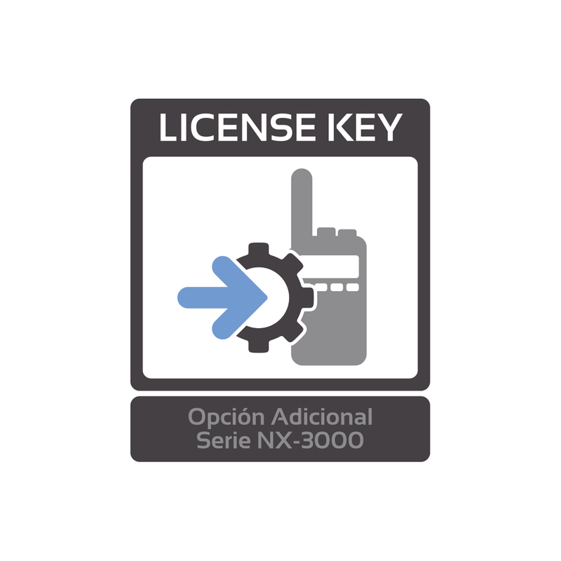 License Key for Digital Trunking (Includes NXDN Type-C and NXDN Gen2 Trunking) for NX-3000 series