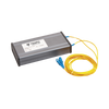 Lanzamiento de cable de fibra óptica 500 metros, conectores SC/APC, monomodo