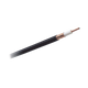 Heliax Low Density Foam Coaxial Cable, Corrugated Copper, 1/2", Black PE Jacket, 1,000 ft. Reel