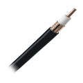 Heliax Low Density Foam Coaxial Cable, Corrugated Copper, Black PE Jacket