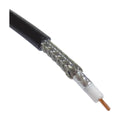 Coaxial Cable 1000 ft Reel 50 Ohms with Solid-copper Conductor and Tinned Copper Mesh