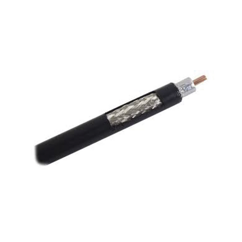 Coaxial Cable 1000 ft Reel LINKEDPRO 50 Ohms with Solid-Copper Conductor and Tinned Copper Mesh