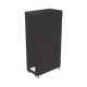 19" 42U Professional Cabinet for Telecommunications, Standard Rack and Security Glass Door, 600 mm Width x 1200 mm Depth