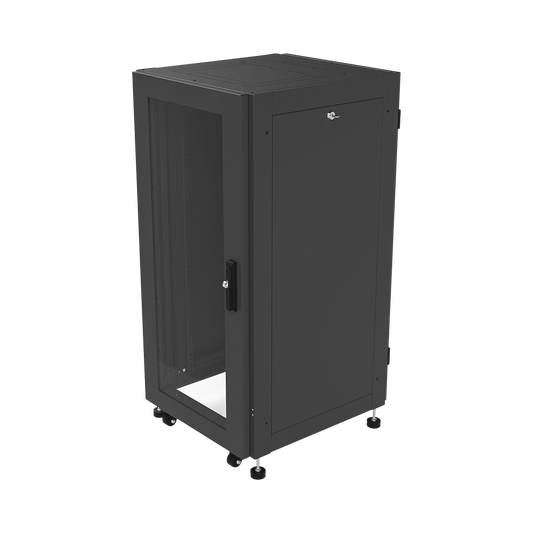 19' 24U Professional Network Cabinet, Standard Rack, Depth 600 mm