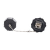 Cat6 Waterproof Coupler RJ45-RJ45 IP67 for Industrial Installations