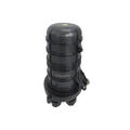 Dome Type Mechanical Sealing Fiber Optic Splice Closure, 4 Ports, 4 Splice Trays of 12 FO