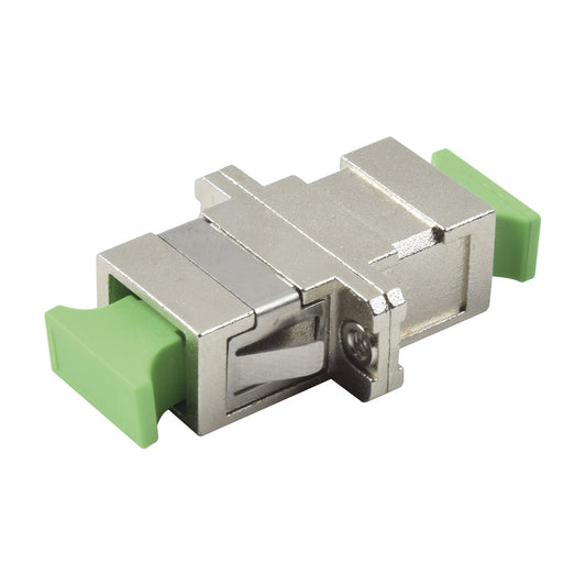 Simplex Fiber Optic Coupler Module SC / APC to SC / APC Compatible with Single Mode Fiber