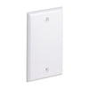 Blank Face Plate, Universal, White Color