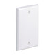 Blank Face Plate, Universal, White Color