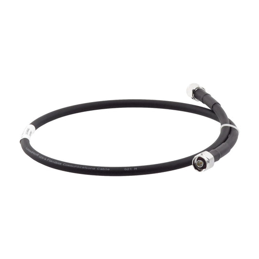 Ultra Flexible low loss jumper for wireless radios up to 7 GHz N-Male to N-Male 1 m