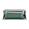 Fiber Optic Distributor, empty, 19in, Accepts 48 Adapters 'LC Duplex' or 'LC Simplex' or 48 'SC' Simplex, 3U