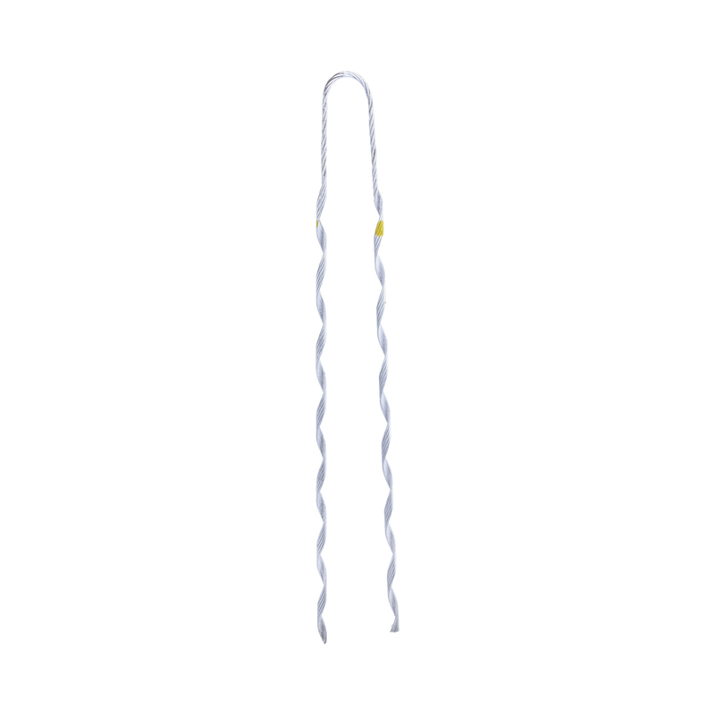 ADSS Fiber Dead-End Grip | 328ft (100m) Short Span | Fits 0.394" - 0.433" (10-11mm) OD Cable | Preformed Galvanized Steel