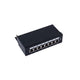 Shielded Patch Panel STP Cat5e, 8 Ports Cat5e, 10in