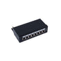 Shielded Patch Panel STP Cat5e, 8 Ports Cat5e, 10in