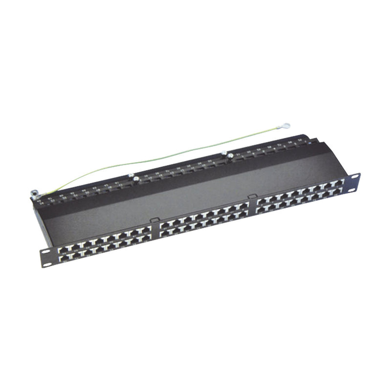 48-port shielded patch panel Cat6A