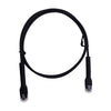 Ultra Slim Patch Cable With RJ45 Flexible UTP Cat6 - 10 m Black Small Diameter