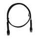 Ultra Slim Patch Cable With RJ45 Flexible UTP Cat6 - 10 m Black Small Diameter