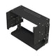 19' 5U Open Rack, Adjustable Depth 8' ~ 12' with Multiple Use Tray