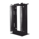 24U 4ft x 19in Professional 2-post Open Frame Steel Rack with Vertical Cable Management