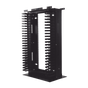 24U 4ft x 19in Professional 2-post Open Frame Steel Rack with Vertical Cable Management