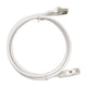Patch Cord Cat6A 10G shielded  7.0M ( 22.96 ft )  white color