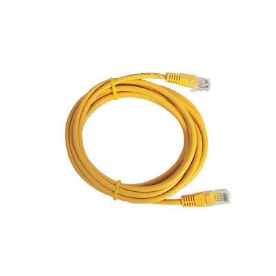 Patch Cord UTP Cat6 - 9.84 ft (3.0m) - Yellow