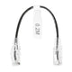 Slim Patch Cord UTP Cat6 - 0.65 ft (20 cm) Black, Reduced Diameter (28 AWG)