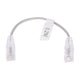 Slim Patch Cord UTP Cat6 - 0.65 ft (20 cm) Gray, Reduced Diameter (28 AWG)