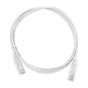 Slim Patch Cord UTP Cat6 - 4.9 ft (1.5 m) White, Reduced Diameter (28 AWG)