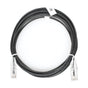 Slim Patch Cord UTP Cat6 10 ft Black 28 AWG