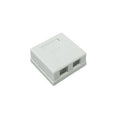 Wall Box 2-Port STP Cat5e Jack
