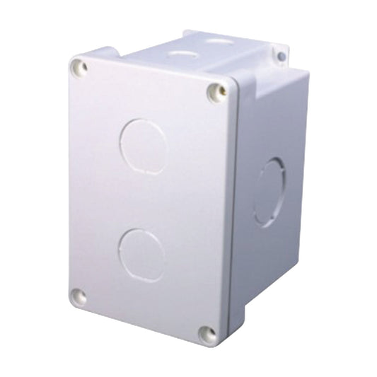 Waterproof Box (IP67) with 2 Ports for Industrial Applications