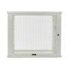 Linkedpro Wall Mount Enclosure, 19in, Perforated Door, 9 RU, 380 mm Work Depth, White. SHIPPED ASSEMBLED.
