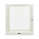 Linkedpro Wall Mount Enclosure, 19in, Perforated Door, 12 RU, 13.15 in (334 mm) Work Depth, White. Shipped fully ASSEMBLED.