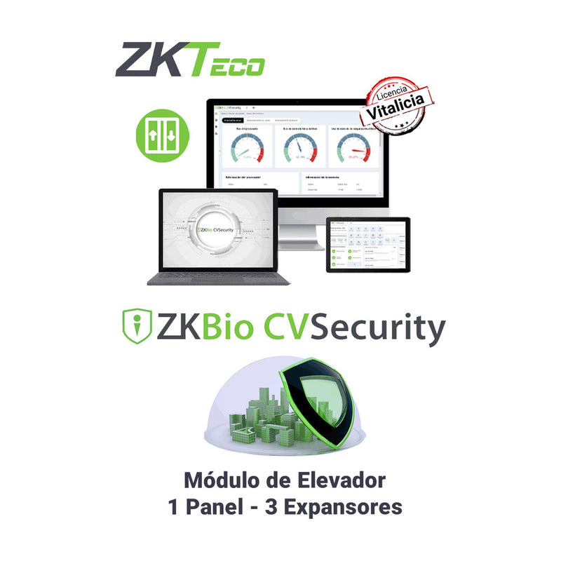 ZKBioCVsecurity License to manage 1 elevator ONLINE Mode (1 license per elevator up to 10 maximum)