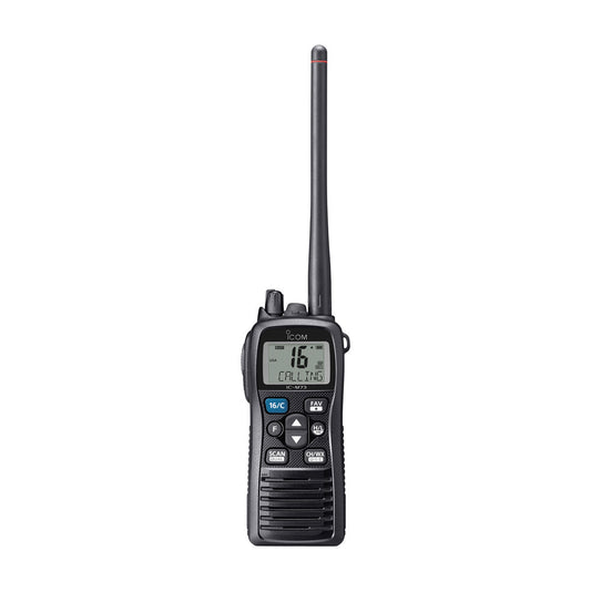 Portable Marine Radio MIL-810 G, 6W, Frequency Tx 156.025-157.425 MHz / Rx 156.050-163.275 MHz, Waterproof IPX8, AquaQuake™