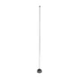 VHF Mobile Antenna, Field Adjustable, 118-940 MHz, Unit Gain, 150 W