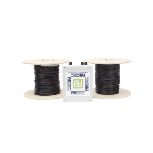 MICALERT Sensor Cable for Walls, Fences or Railings / 2000 ft of Perimeter Protection / 2 Zones of 1000ft