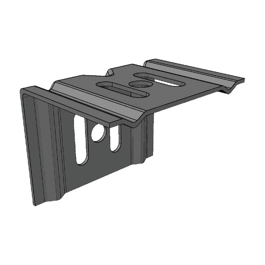 Wall Mounting Bracket, 1.97in (50 mm) , Zinc Electro-plated