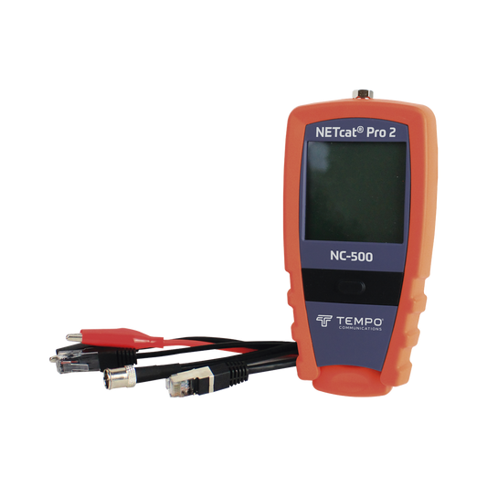 Professional Tester for UTP, STP and Coaxial Cable (NETcat® Pro2)
