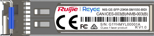Industrial Mini-Gbic SFP Transceiver 1GB Single-Mode LC BIDI (TX:1550, RX:1310) Up to 20 Km